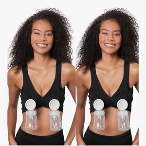 2 Larkin nursing pump bras